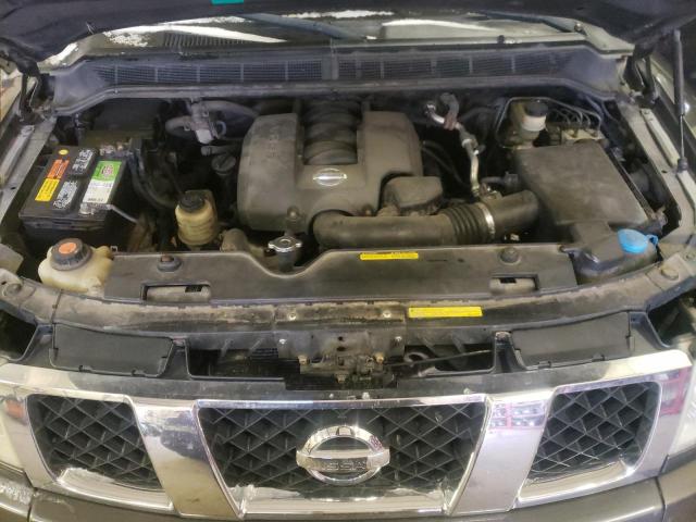 1N6AA07B24N526709 - 2004 NISSAN TITAN XE GRAY photo 11