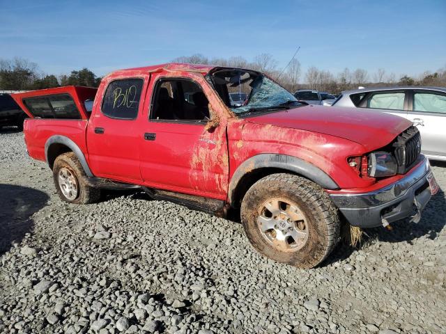 5TEGM92N81Z815077 - 2001 TOYOTA TACOMA DOUBLE CAB PRERUNNER RED photo 4