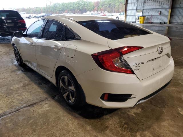 19XFC2F68LE021067 - 2020 HONDA CIVIC LX WHITE photo 2