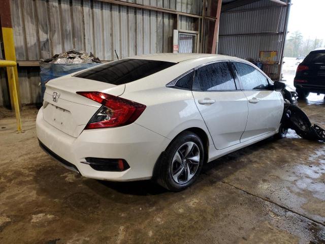 19XFC2F68LE021067 - 2020 HONDA CIVIC LX WHITE photo 3