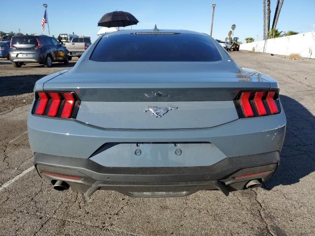 1FA6P8TH5R5110859 - 2024 FORD MUSTANG GRAY photo 6