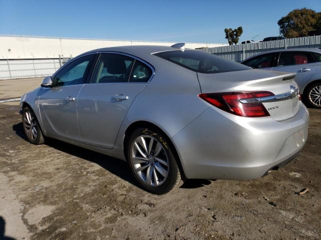 2G4GK5EX3G9180100 - 2016 BUICK REGAL SILVER photo 2