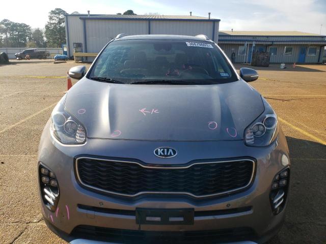 KNDPR3A68H7171977 - 2017 KIA SPORTAGE SX GRAY photo 5