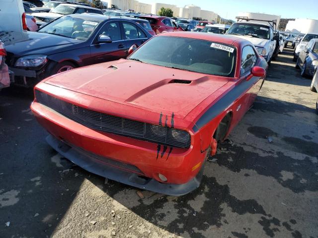 2C3CDYCJ1CH121032 - 2012 DODGE CHALLENGER SRT-8 RED photo 1