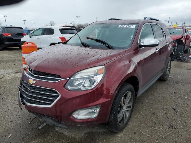 2GNALDEK5H1588501 - 2017 CHEVROLET EQUINOX PREMIER BURGUNDY photo 1