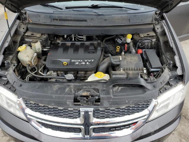 3C4PDCAB3ET277143 - 2014 DODGE JOURNEY SE GRAY photo 12