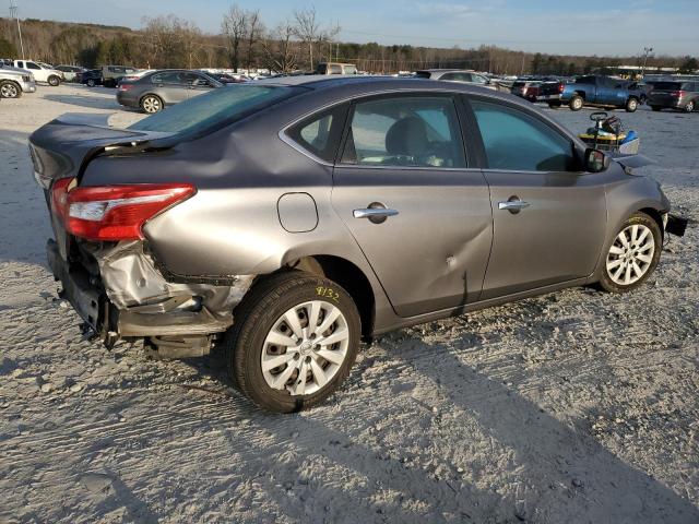 3N1AB7AP8HY367896 - 2017 NISSAN SENTRA S GRAY photo 3