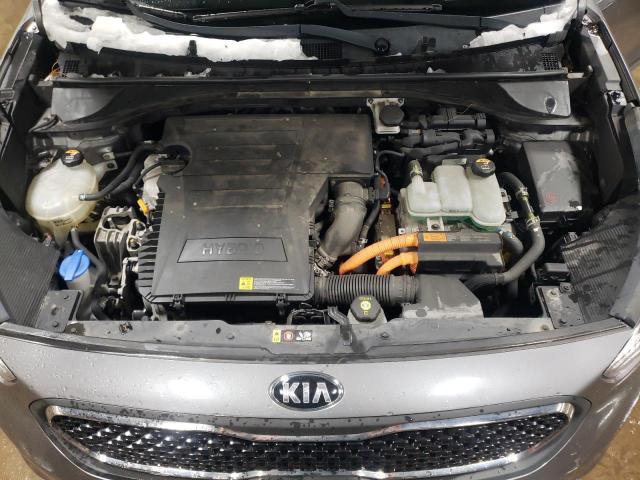 KNDCC3LC3J5130578 - 2018 KIA NIRO EX GRAY photo 11