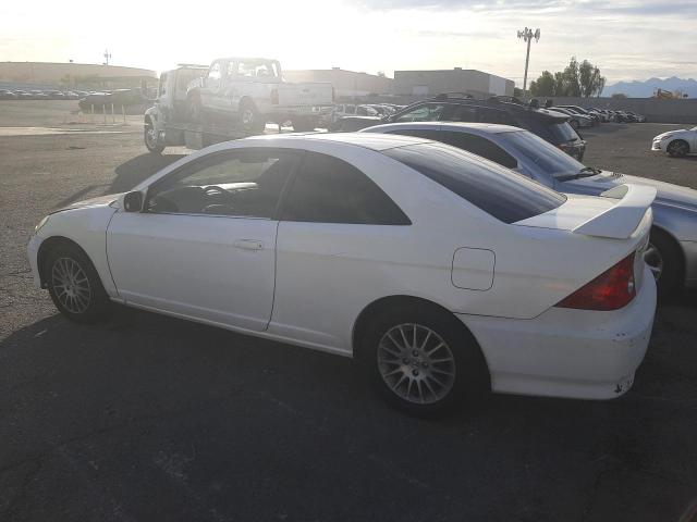 1HGEM22915L037244 - 2005 HONDA CIVIC EX WHITE photo 2