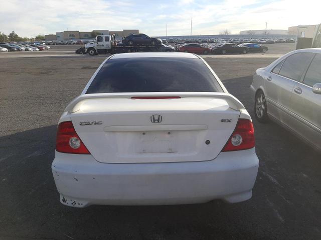 1HGEM22915L037244 - 2005 HONDA CIVIC EX WHITE photo 6