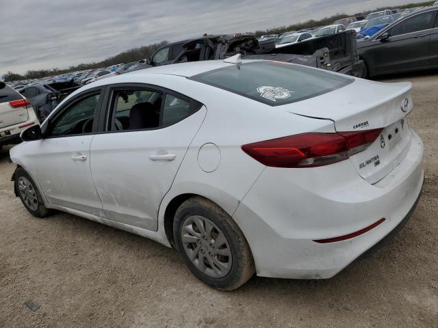 5NPD74LF5HH212041 - 2017 HYUNDAI ELANTRA SE WHITE photo 2