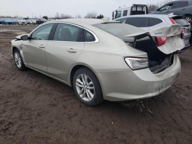 1G1ZE5ST0GF323185 - 2016 CHEVROLET MALIBU LT BEIGE photo 2