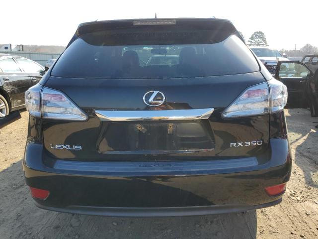 2T2ZK1BA8AC011408 - 2010 LEXUS RX 350 BLACK photo 6