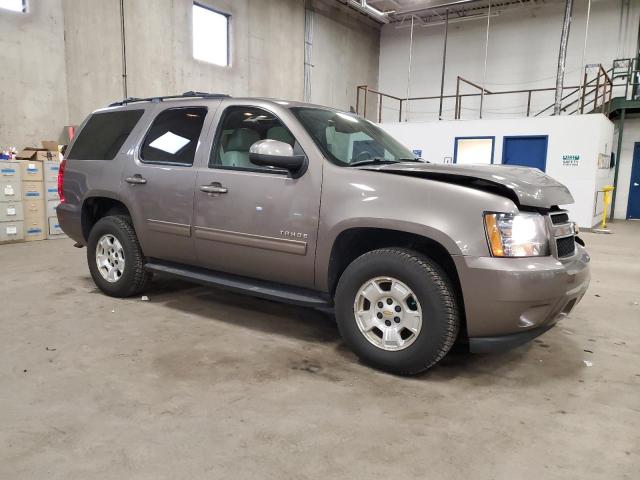 1GNSKBE0XDR120422 - 2013 CHEVROLET TAHOE K1500 LT GRAY photo 4