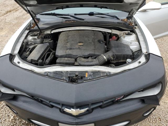 2G1FC3DD5B9202110 - 2011 CHEVROLET CAMARO LT SILVER photo 11