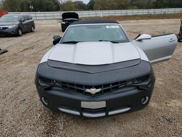 2G1FC3DD5B9202110 - 2011 CHEVROLET CAMARO LT SILVER photo 5