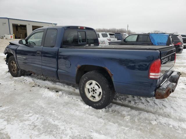 1B7GL32X92S640457 - 2002 DODGE DAKOTA SPORT BLUE photo 2