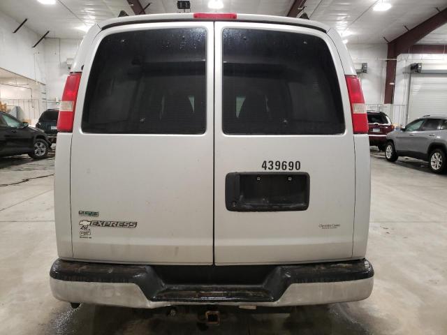 1GNSGCF42C1119125 - 2012 CHEVROLET EXPRESS G1 LT SILVER photo 6