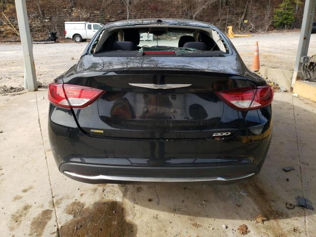 1C3CCCABXGN154187 - 2016 CHRYSLER 200 LIMITED BLACK photo 6