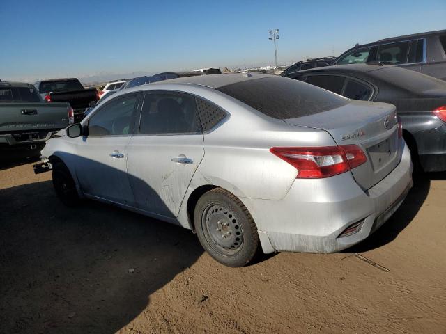 3N1AB7AP1GY217112 - 2016 NISSAN SENTRA S SILVER photo 2