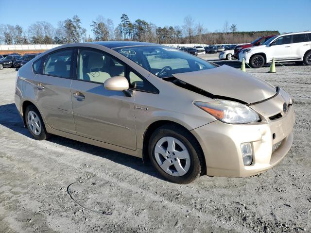 JTDKN3DU6B1380080 - 2011 TOYOTA PRIUS GOLD photo 4