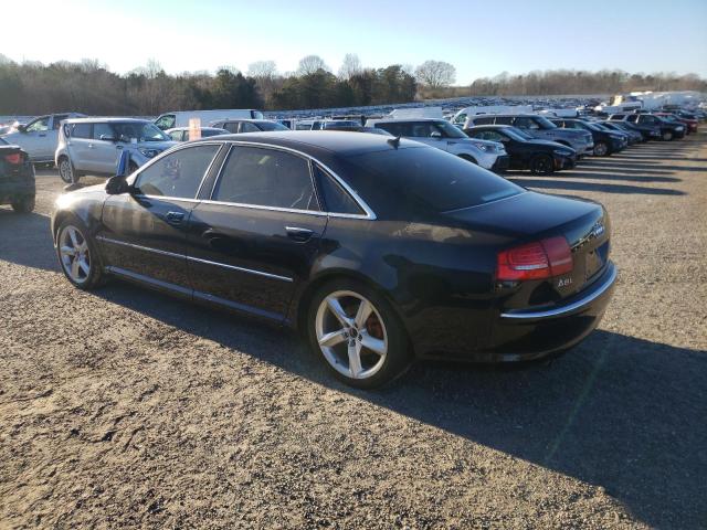 WAURVAFA2AN006964 - 2010 AUDI A8 QUATTRO BLACK photo 2