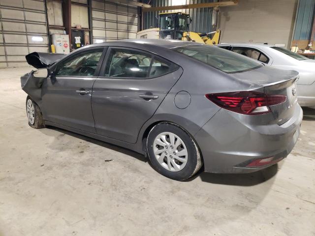 5NPD74LF3KH417848 - 2019 HYUNDAI ELANTRA SE GRAY photo 2