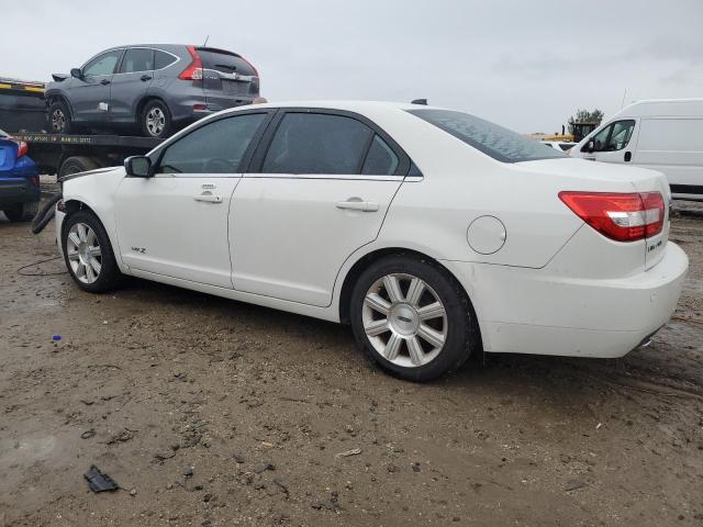 3LNHM26T09R630288 - 2009 LINCOLN MKZ WHITE photo 2