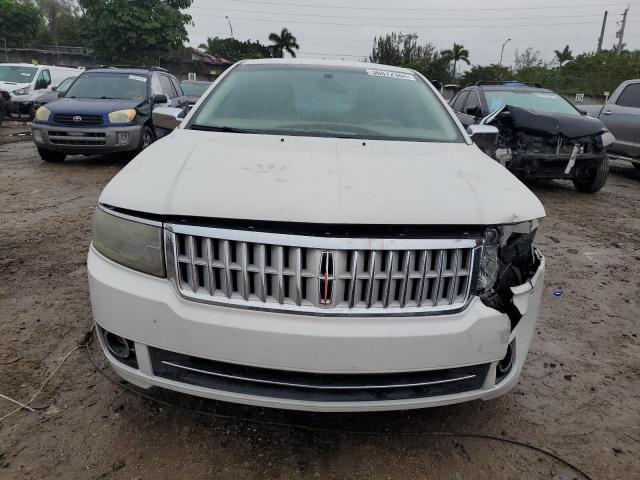 3LNHM26T09R630288 - 2009 LINCOLN MKZ WHITE photo 5