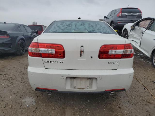 3LNHM26T09R630288 - 2009 LINCOLN MKZ WHITE photo 6