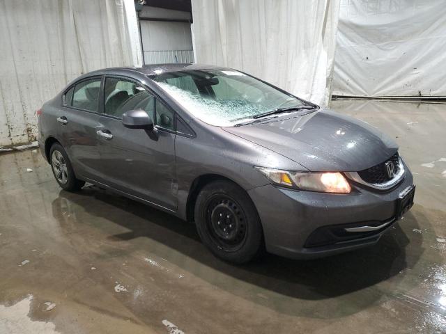 2HGFB2F5XDH508157 - 2013 HONDA CIVIC LX GRAY photo 4