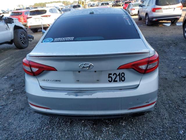 5NPE24AFXGH360271 - 2016 HYUNDAI SONATA SE SILVER photo 6