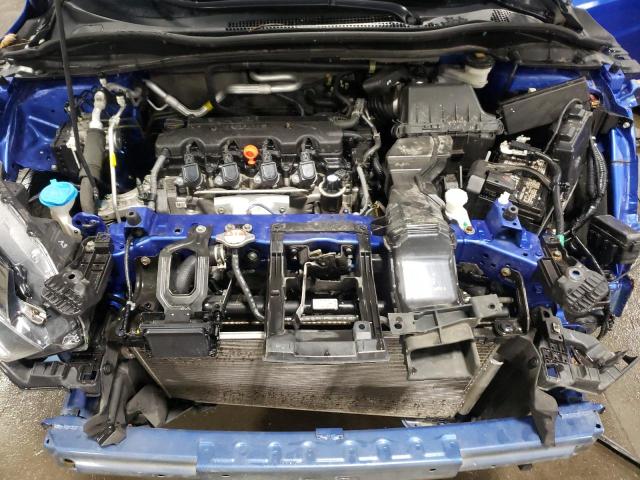 3CZRU6H57MM745856 - 2021 HONDA HR-V EX BLUE photo 11