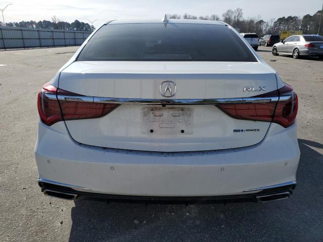 JH4KC2F90KC000291 - 2019 ACURA RLX SPORT HYBRID ADVANCE WHITE photo 6