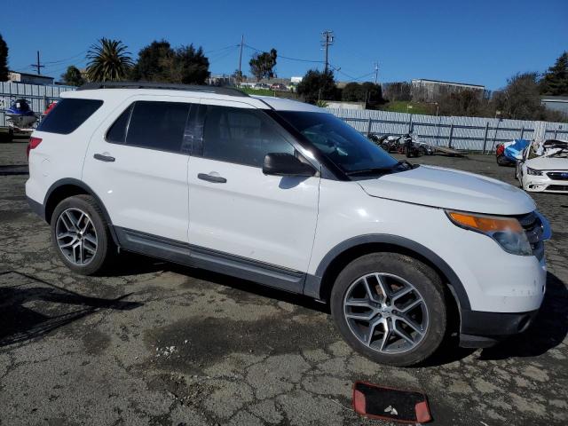 1FM5K8B86FGA14689 - 2015 FORD EXPLORER WHITE photo 4