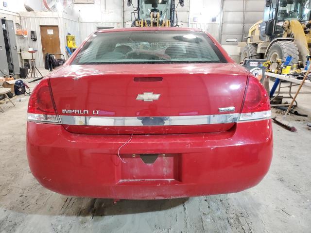 2G1WB5EK7A1108996 - 2010 CHEVROLET IMPALA LT RED photo 6