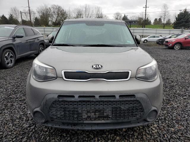 KNDJN2A24G7274501 - 2016 KIA SOUL GRAY photo 5