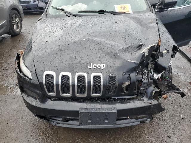 1C4PJMCB2JD564579 - 2018 JEEP CHEROKEE LATITUDE BLACK photo 12