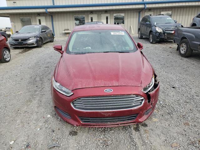 1FA6P0H73G5115816 - 2016 FORD FUSION SE RED photo 5