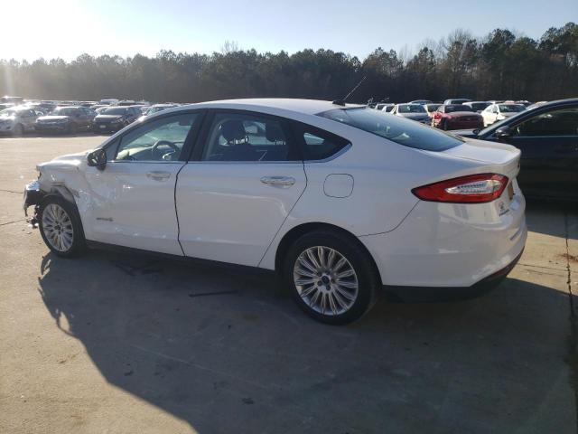 3FA6P0UU6ER274660 - 2014 FORD FUSION S HYBRID WHITE photo 2