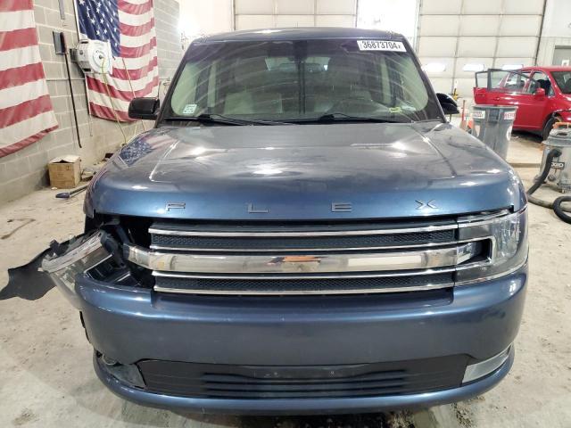 2FMHK6C88JBA03824 - 2018 FORD FLEX SEL BLUE photo 5