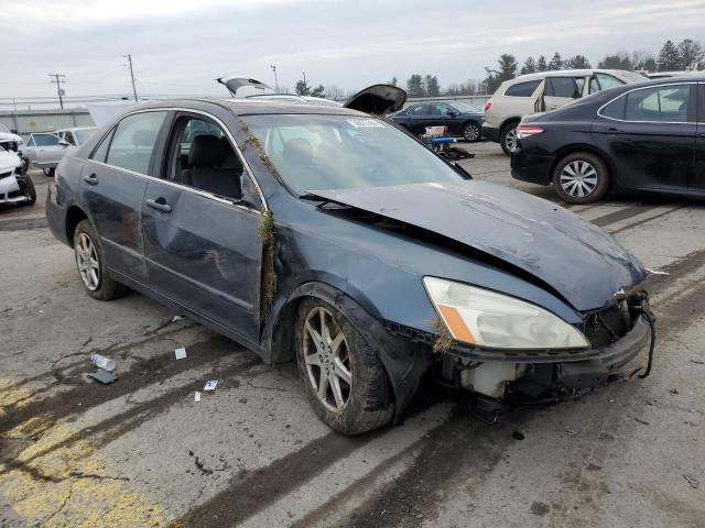 1HGCM66574A042142 - 2004 HONDA ACCORD EX BLUE photo 4