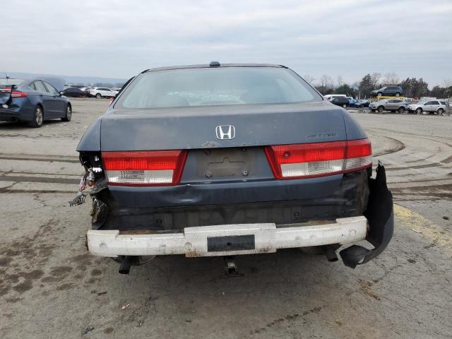 1HGCM66574A042142 - 2004 HONDA ACCORD EX BLUE photo 6