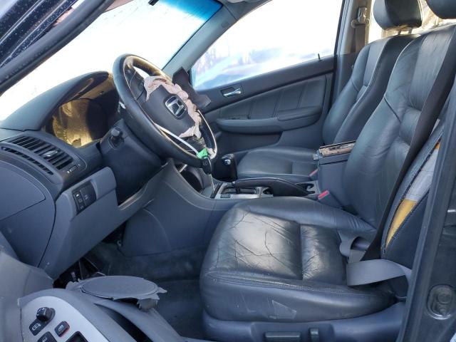 1HGCM66574A042142 - 2004 HONDA ACCORD EX BLUE photo 7