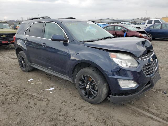 2GNALCEK4H1572154 - 2017 CHEVROLET EQUINOX LT BLUE photo 4