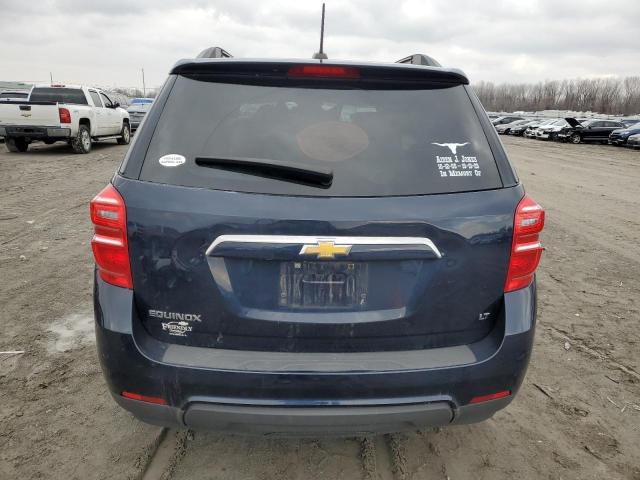 2GNALCEK4H1572154 - 2017 CHEVROLET EQUINOX LT BLUE photo 6