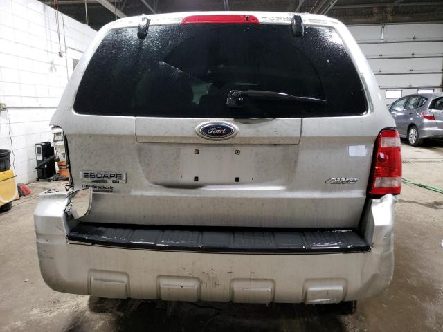 1FMCU93719KA93669 - 2009 FORD ESCAPE XLT SILVER photo 6