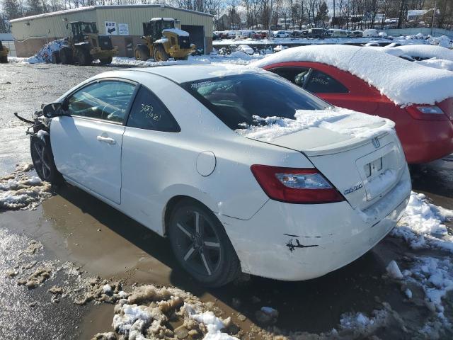 2HGFG11846H503357 - 2006 HONDA CIVIC EX WHITE photo 2