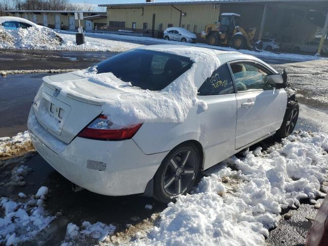 2HGFG11846H503357 - 2006 HONDA CIVIC EX WHITE photo 3