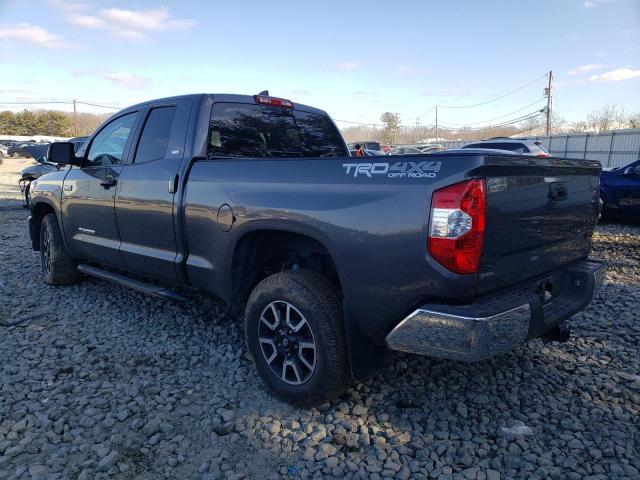5TFUY5F10MX991415 - 2021 TOYOTA TUNDRA DOUBLE CAB SR/SR5 GRAY photo 2